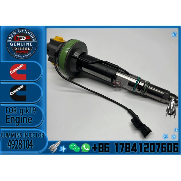 Common Rail Diesel Fuel Injector 4928104 F00BL0J014 For Cummins QSK19 QSK38 QSK60