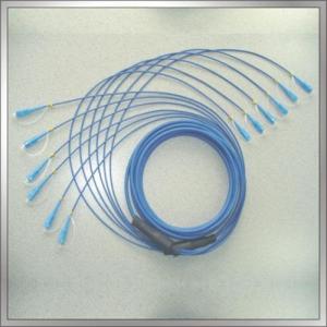 Home Armoured Blue 2.9mm (1core, 2core) Outer Diameter Optical Fiber Patch Cord