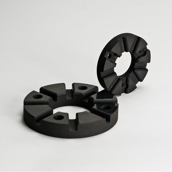 High Strength Graphite Thrust Bearings Graphite Bushes Rustproof