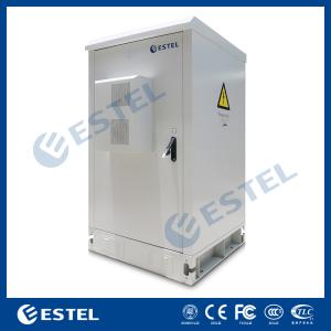 IP65 Insulated Outdoor Telecom Enclosure With DC48V Cooling System / Base