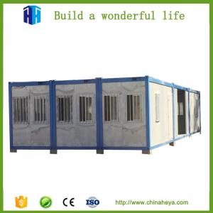 dubai cheap prefab foldable steel structure container prebuilt camp house