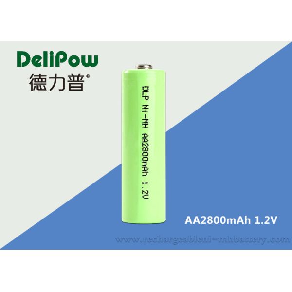 2800mAh 1.2 V Nimh Rechargeable Batteries , Rechargeable Nimh Batteries AA OEM