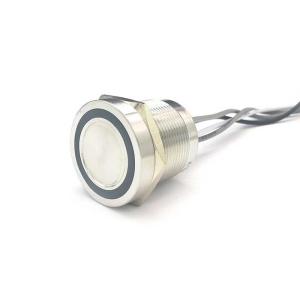 Wholesale 22mm Illuminated Piezo Switch Push Button Ip69k Self Reset Underwater from china suppliers