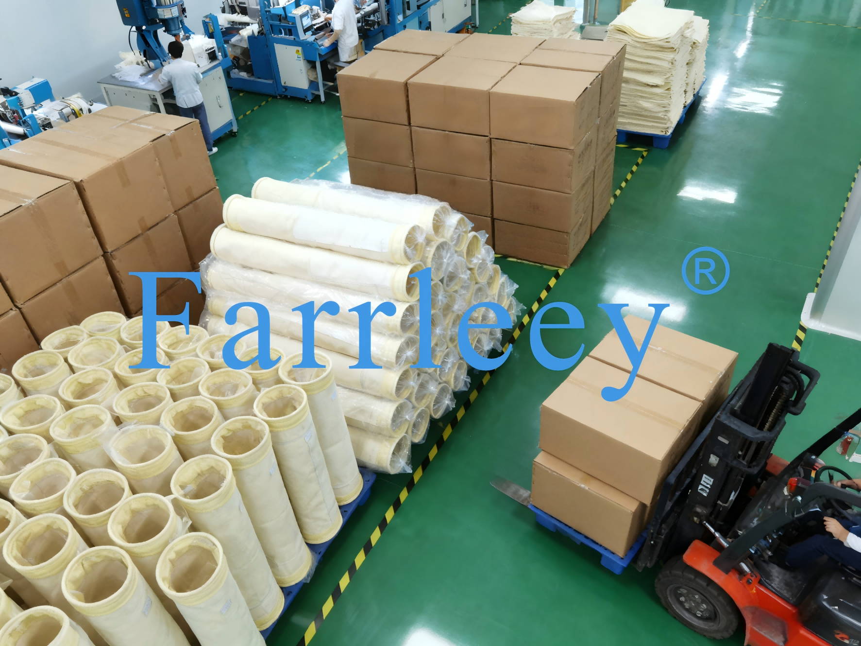 China High Temperature Dust Collection Filter Bag with 250°C Continuous and 280°C Peak Temperature for Extreme Durability in Cement & Lime Production on sale