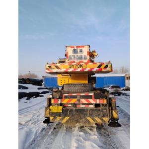 70 Ton Mobile Crane Heavy Construction Machinery with 4 Shafts and Used