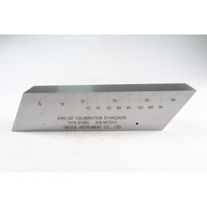 NDT AWS 14.4 60° Test Block Ultrasonic Calibration Block