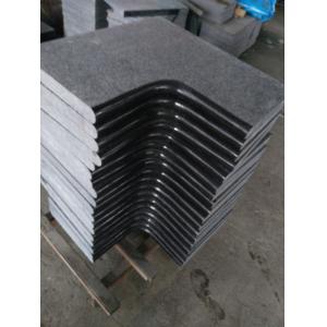 Multi Function Polished Granite Floor Tiles / Black White Galaxy Granite Floor