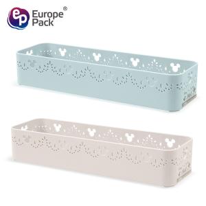 Reusable Mickey Mouse hollow-out pattern Plastic storage box