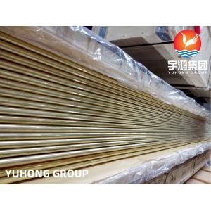 ASTM B111 C44300 Heat Exchanger Refrigerator Condenser Admiralty Brass Seamless