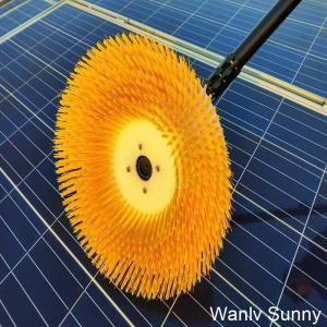 Wanlvsunny Single-Disc Rotating Brush with Telescopic Water Fed Handle and Nylon