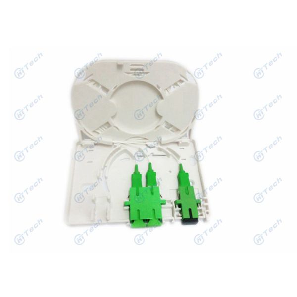 Quality Multi Functional FTTH Splitter Box 1-4Cores With SC SX/SC DX Fiber Adapter for sale