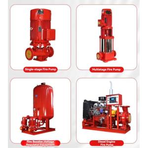 Diesel Engine Fire Pump System 2000GPM with Jockey Pump