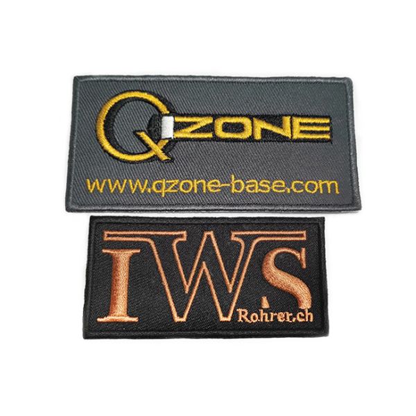 Baseball / Volleyball Iron On Embroidered Patches Durable Dry Cleanable