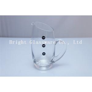 glass wine decanter with ice cooler, glass bottle for sale