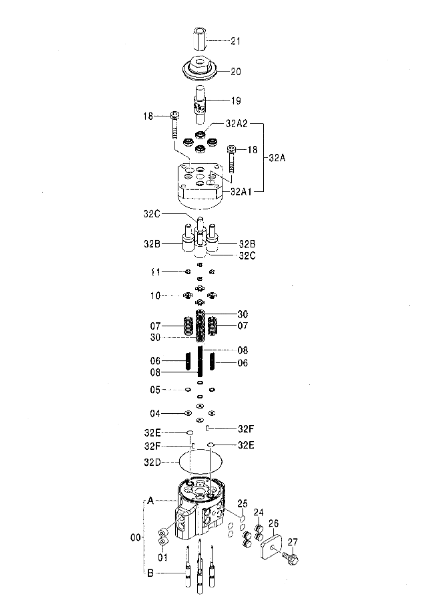 9759158 9246436 4201993 Pusher HITACHI Excavator Spare Parts For EG65R-3 EX1200-5