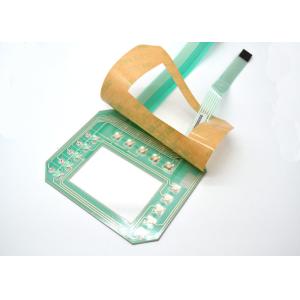 Metal Dome LED Membrane Switch , Membrane Keyboard Water Resistant