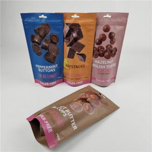 Top Quality Custom Logo Printed Advanced Laminating Stand Up Zipper Bags for