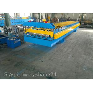 380V 50Hz 840 Roof Tile Corrugated Roll Forming Machine With Colored Steel Plate