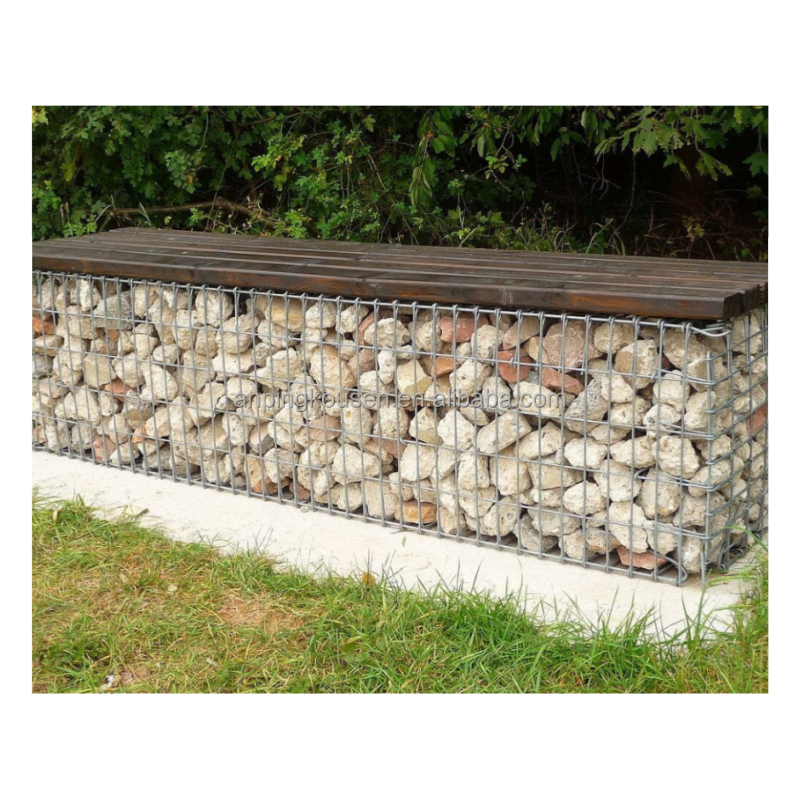Electric Wire Mesh Gabion Box 2x1x1 for Hot Dipped Galvanized Coating Protection