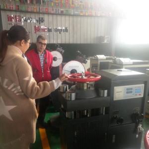 Auto Compression Test Equipment Cement Flexureal Test Class 1 Accuracy