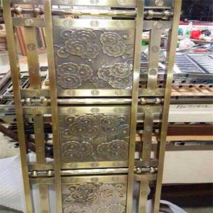 Mordern design carved decorative screen stainless steel/aluminum/metal panels