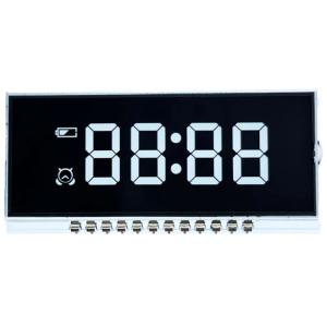 Wholesale White Digital Clock LCD Display Duty 1/6 Bias 1/2 Negative LCD Display from china suppliers