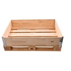 Heat Treated Wooden Crate Box Stackable Wooden Shipping Crates