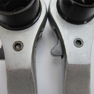 High Torque Silver Color Carbon Steel Tapered 19mm 22mm Double Ended Socket