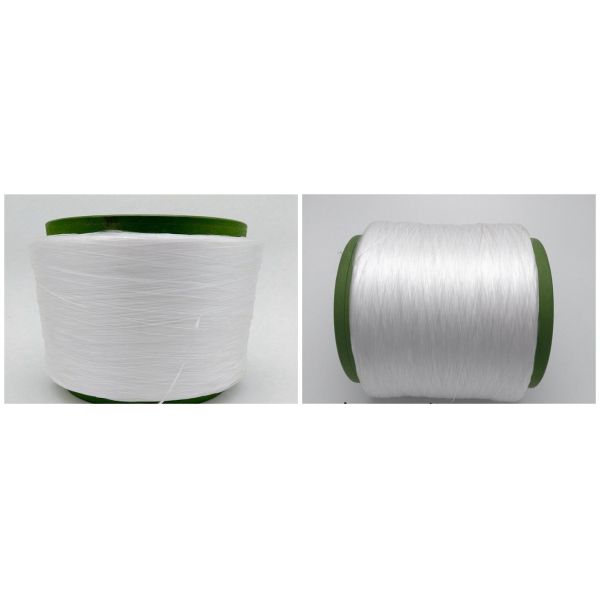 Pure White PP Yarn High Tenacity Polypropylene Yarn Full Dull For Sewing