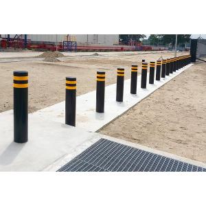219mm Diameter Crash Rated Remote Control Bollards Parking Security Post