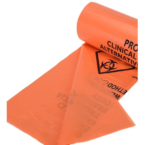 Side Gusset Bag Medical Waste Bag Recyclable and Biodegradable for Hospital Clinic
