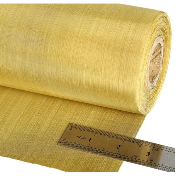 80 Mesh Brass Woven Wire Mesh Filter Cloth for Industrial Sieving