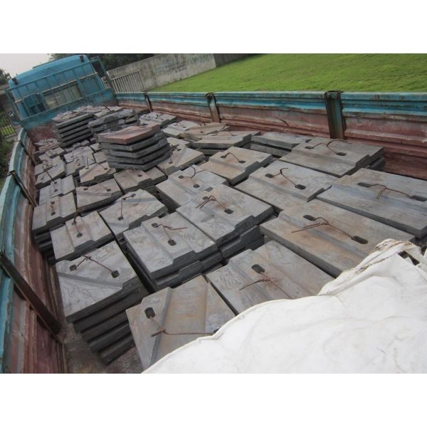 Industrial Cr26 Grinding Mill Liners High Abrasion Performance