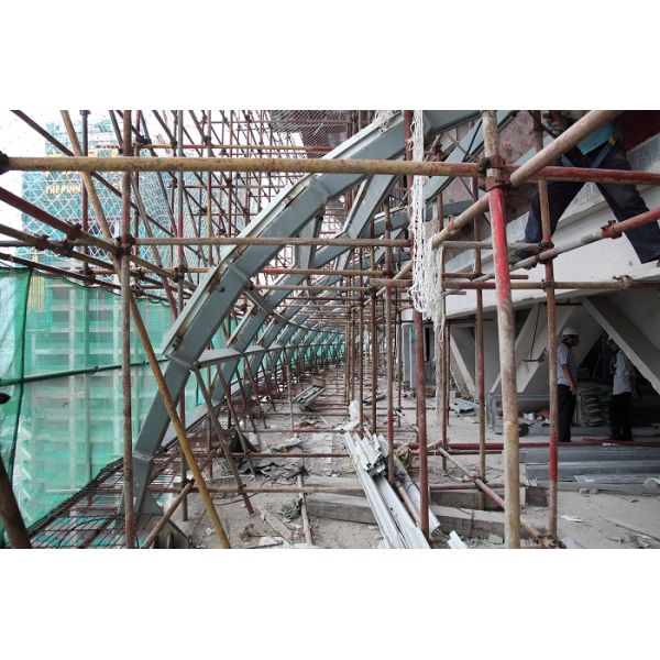 U Channel High Rise Building Steel Frame Commercial For Shopping Mall