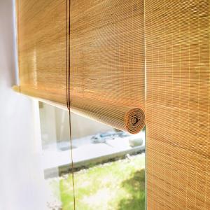 1m Length 2m Height Handmade Bamboo Roller Curtain Protecting Privacy Home