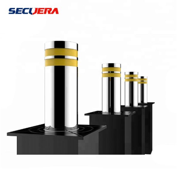 Fully Automatic Telescopic Security Bollards Guardrail Stops Vehicles Control