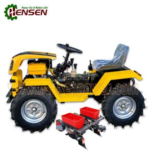 Wholesale 4x4 Gasoline Tractor 18 HP Multi Purpose Mini Tractor With Corn Seeder from china suppliers