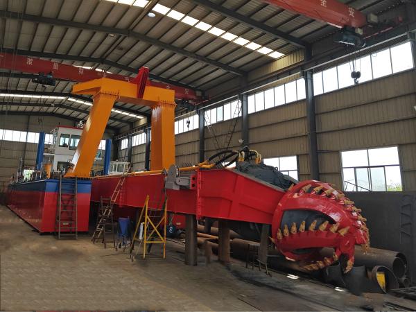 Working Capacity 500 Cbm/H Driven Diesel Engine Customizable Cutter Suction Sand