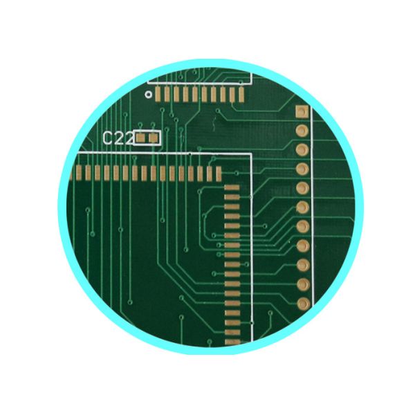Telephone Fr4 PCB Boards In Panel Size With Process Edge / 1.6mm 2 layer pcb