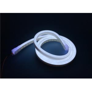 Ice Blue Color Silicone Flexible LED Rope Light With 2835 SMD LED IP67