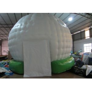 White inflatable dome tent bouncer / new design inflatable tent house for sale