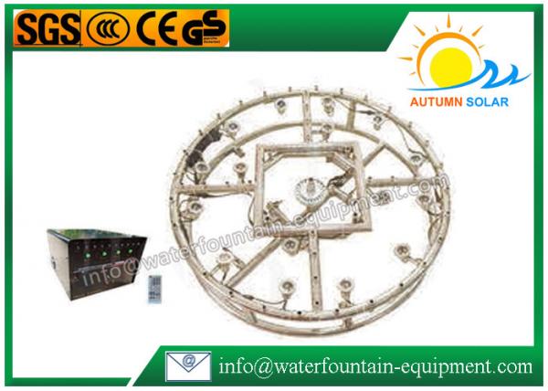 Quality Artificial Pond Musical Water Fountain High Adjustability With Music System for sale