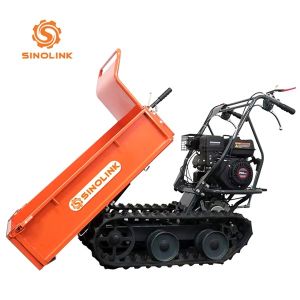 Mini Crawler Dumper Power Barrow 6.5hp Gasoline Engine