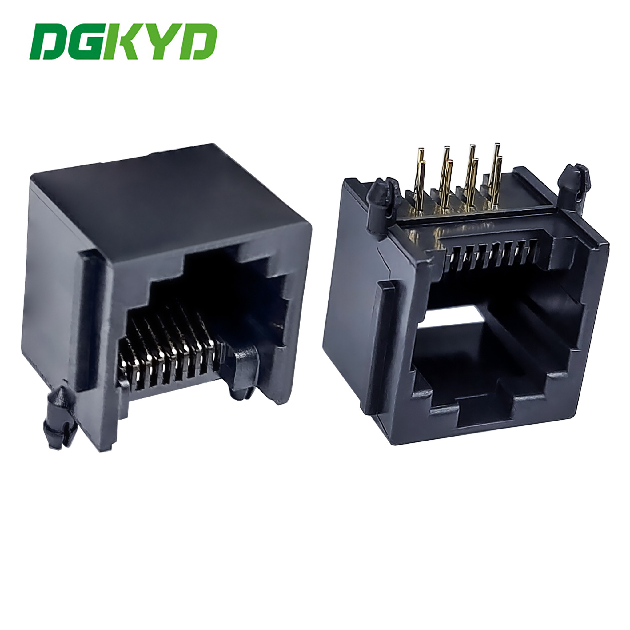 RJ45 All Plastic Ear Mesh Port Connector 8P8C Communication Interface DGKYD5521E