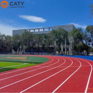 Colorful EPDM Granule Running Track with Customizable Aesthetic Design