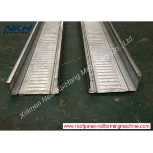CE Stud And Track Roll Forming Machine , Metal Stud Roll Forming Machine For Top
