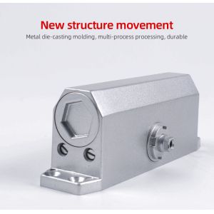 Safe and Durable Modern Aluminum Alloy Auto Sliding Door Closer for Standard