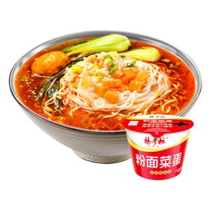 Vermicelli And Noodles With Sour And Spicy Flavor hot and spicy
