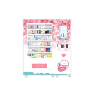 Cold Rolled Steel Automated Mini Mart Vending Machines With Touch Screen Monitor