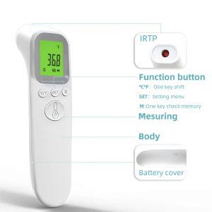Auto Shut Off 30s Forehead Infrared Thermometer Measurement Range 32.0°C - 42.9